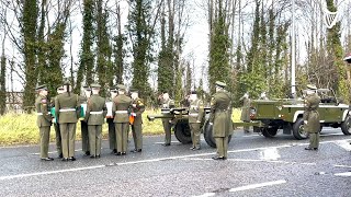 Private Seán Rooney laid to rest with full military honours