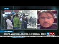 Discussion | Route and rank closures in Western Cape