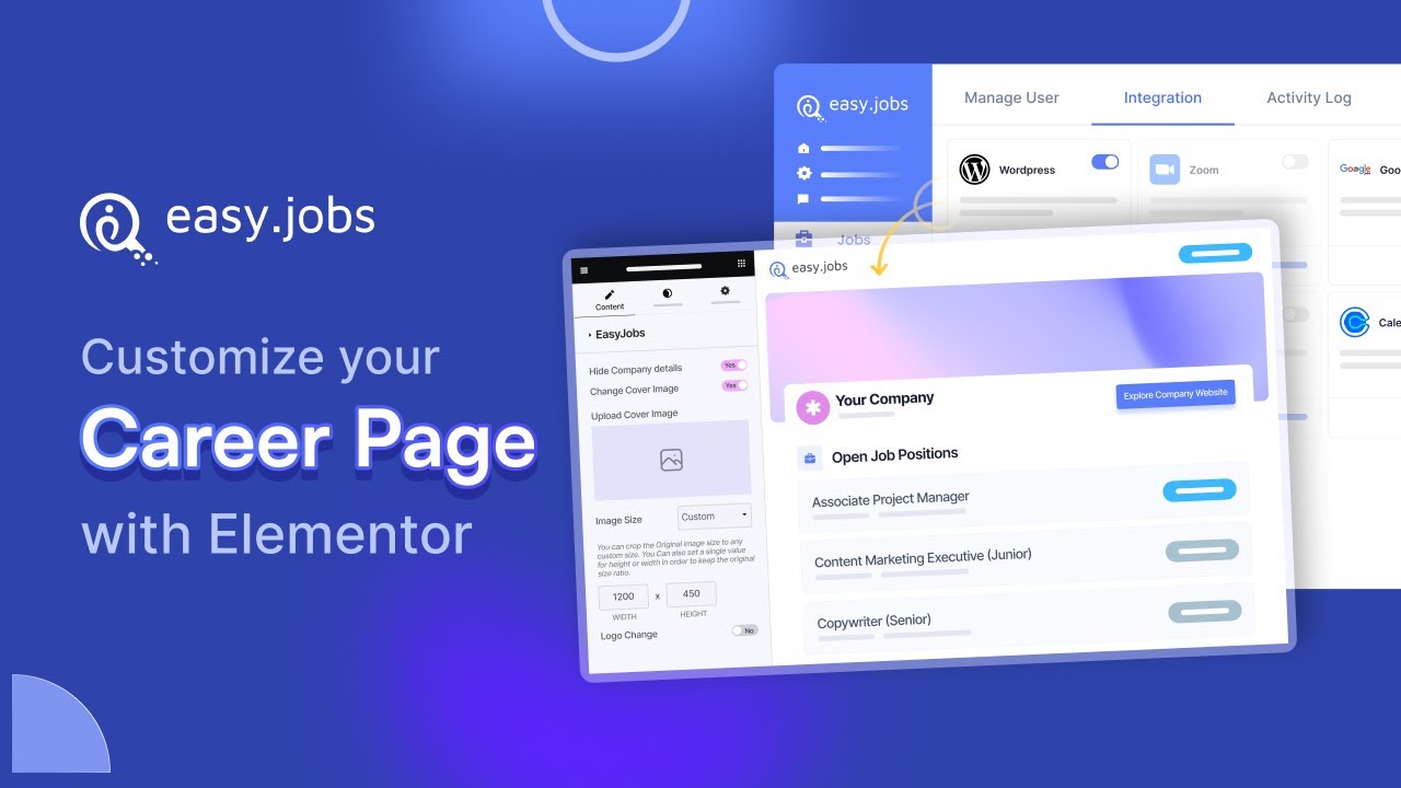 How To Design A Career Site In Elementor Using Easy Jobs Youtube