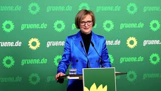 Pressekonferenz mit Franziska Brantner am 17.02.2025