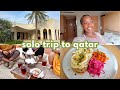 SOLO TRIP TO QATAR *wow* | souq waqif, art museum, traditional food, and more | cheymuv