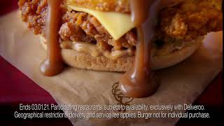 KFC Gravy Burger Box Meal : Get It On Deliveroo