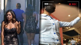 Así tratan a una mujer con escote en un restaurante