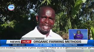 Organic farming methods:Farming in Kwale receive training on organic farming