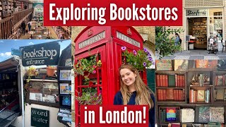 Exploring Bookstores in London!