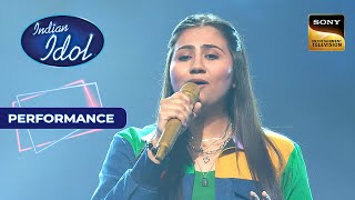 Indian Idol S14 | 'Woh Lamhe' पर Adya की Performance ने रंग जमा दिया | Performance