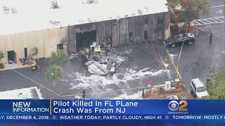 N.J. Pilot Killed In Florida Crash