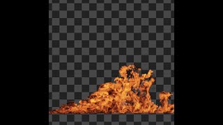 Realistic Fire setup with Renderman Shader