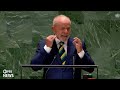 watch brazilian president luiz inácio lula da silva addresses 2024 un general assembly