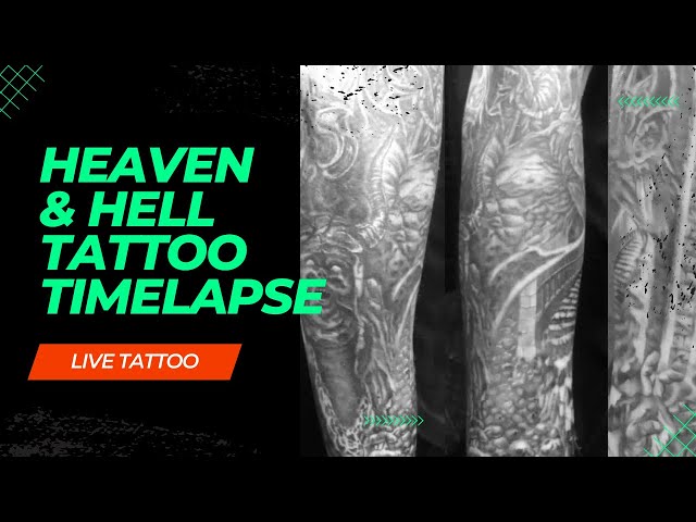 Heaven Hell Arm Tattoos Tattoo Uploaded By Khalil Tattoodo