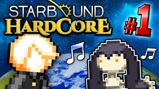 Starbound HC! - Part 1 (Ft. Jesse Cox, The Completionist, Lucahjin + Yungtown)