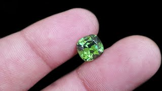 Top Grade Ceylon Natural Beccarite (green) zircon - Rare Colour