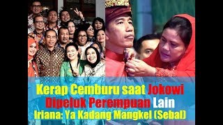 Kerap Cemburu saat Presiden Jokowi Dipeluk Perempuan Lain, Iriana: Ya Kadang Mangkel (Sebal)