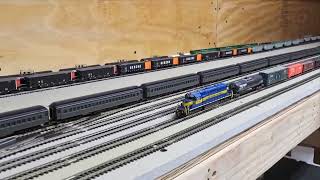 N scale: progress from 9/4/23 to 1/2/25