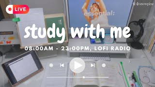 [D-2] ❄️250213 | LIVE | Study with me and Lofi Radio📖 | 스터디윗미 | 로파이 | 실시간 공부 ❄️