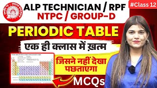 ब्रह्मास्त्र Series Class-12 Periodic Table MCQs For Railway Exams By Kajal Ma’am #periodictable