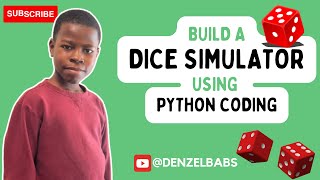 Create a Dice Simulator Game using Python #PythonCoding #DiceSimulator #LearnPython #PythonTutorial