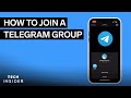 How To Join A Telegram Group