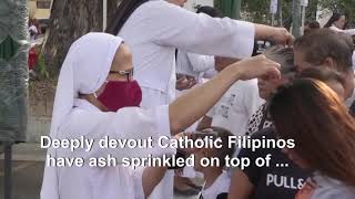 Philippines observes ‘no contact’ Ash Wednesday to beat virus