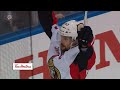 ryan sets up karlsson with a sweet feed to beat lundqvist