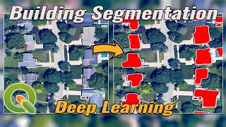 Buildings Segmentation with Deep Learning in QGIS - Deepness Plugin