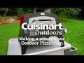 Cuisinart Outdoors™ Pizza Oven- How to Make a Pizza