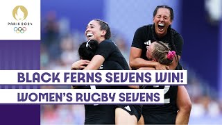 Gold for the Black Ferns Sevens 🇳🇿 | Women's Rugby Sevens | #Paris2024 Highlights