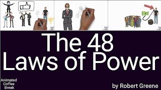 The 48 Laws of Power by Robert Greene ; Animated Book Summary