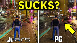 GTA 5 Next Gen Remastered PS5 vs PC 😵 (4K Ultra HD) - GTA 5 Graphics Comparison PS5 vs PC not Xbox