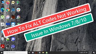 How To Fix ALT Codes Not Working Issue In Windows 7/8/10