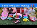 Slime Mixing with Makeup | Chutti Bommma | Classic Mini Food