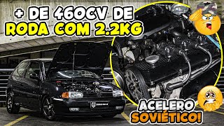 💀GOL BOLA TURBO DE 460CV COM 2.2KG DE PRESSÃO ACELERANDO NA MADRUGADA