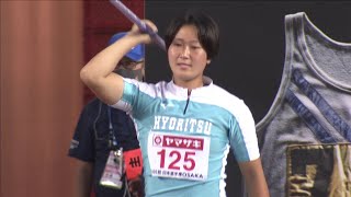 【第105回日本選手権】女子 やり投 決勝6位 ●山元 祐季●