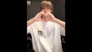 231127 티에이엔 재준 인스타 라이브 (TAN JaeJun Instagram live)