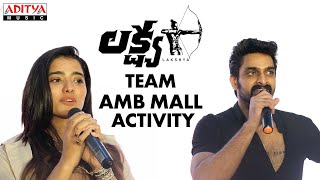 #Lakshya Team AMB Mall Activity | Naga Shaurya, Ketika Sharma | Dheerendra Santhossh Jagarlapudi