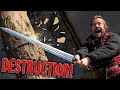 Can you chop down a tree with a SWORD?!? | #FUNCTIONALFANDOM