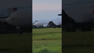 エーワックス　タッチ\u0026ゴー　浜松基地　ボーイング　飛行機　円盤　E767　767　