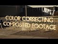 After Effects Tutorial: Color Correcting Composited Footage