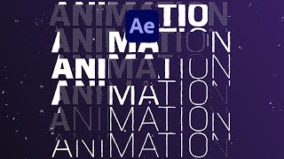 Kinetic Type Loop in After Effects | Tutorial