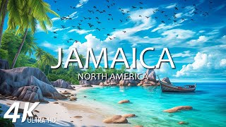 FLYING OVER JAMAICA (4K UHD) - Soothing Music With Beautiful Nature Film For Stress Relief