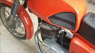 1985 CZ 125 Sport test / demonstration run