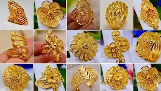 2025 Beautiful Gold Ring Designs👌|Simple Gold Ring For Women's| @divyajewellers5003 #youtube #like