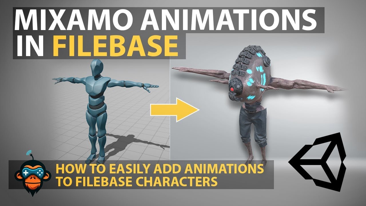 How To Use Mixamo To Animate GameDevHQ Filebase Characters In Unity ...