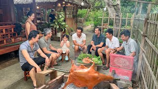 Roasting Wild Boar for Tet in the Mekong River Delta - Vietnam