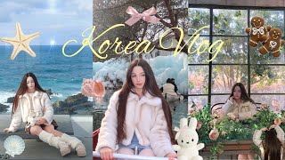 KOREA VLOG ⊹ᡣ𐭩 Gyeonju trip, sky rollercoaster, cute cafes, lunar new year, korean food, miffy shop