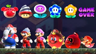 Super Mario Bros. Wonder - All Power-Ups & Transformations