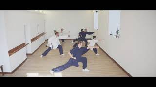 Wudang Kung Fu Low Stance Punching Training Routine