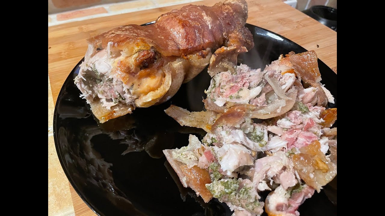 CONIGLIO In PORCHETTA - YouTube