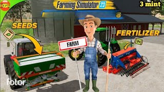 Farming Simulator] Fertilizing & Spray /Fs22 My Farm🏘️