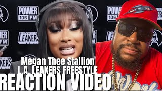 Megan Thee Stallion L.A. LEAKERS FREESTYLE REACTION 🔥🔥
